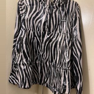 P.E Nation zebra print jacket